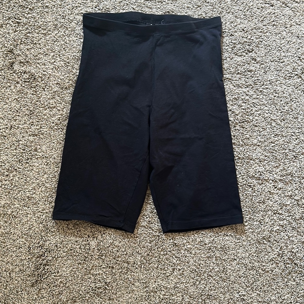 Factorie xs black biker shorts
